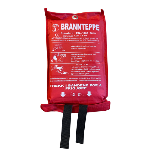 50-1 : Brannteppe 120 x 120 cm